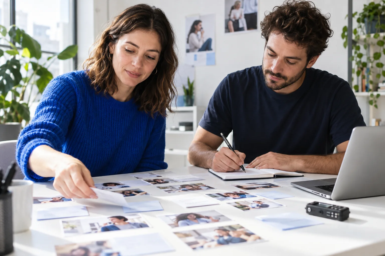 Researchers turning evidence clusters into a next experiment.